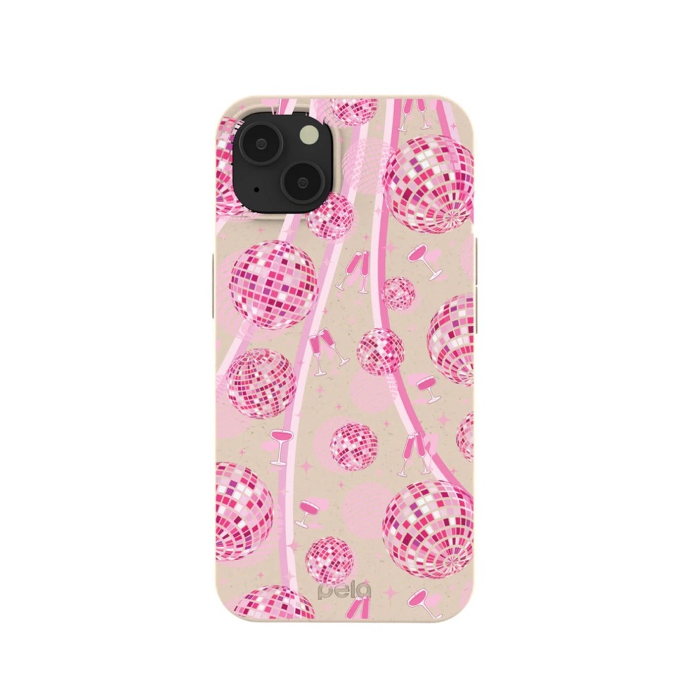Never Used Pela Case Seashell Dancing Lights iPhone 13 Case